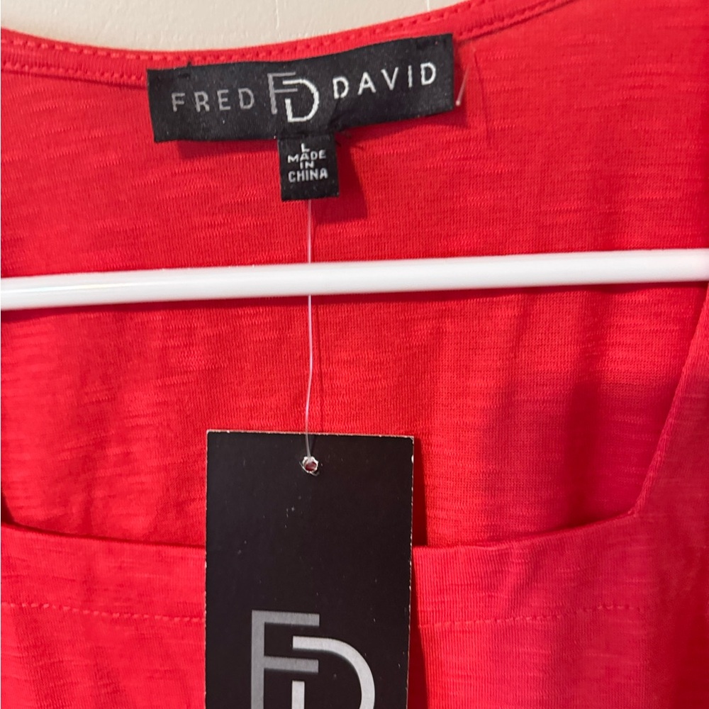 Fred David Red Top
